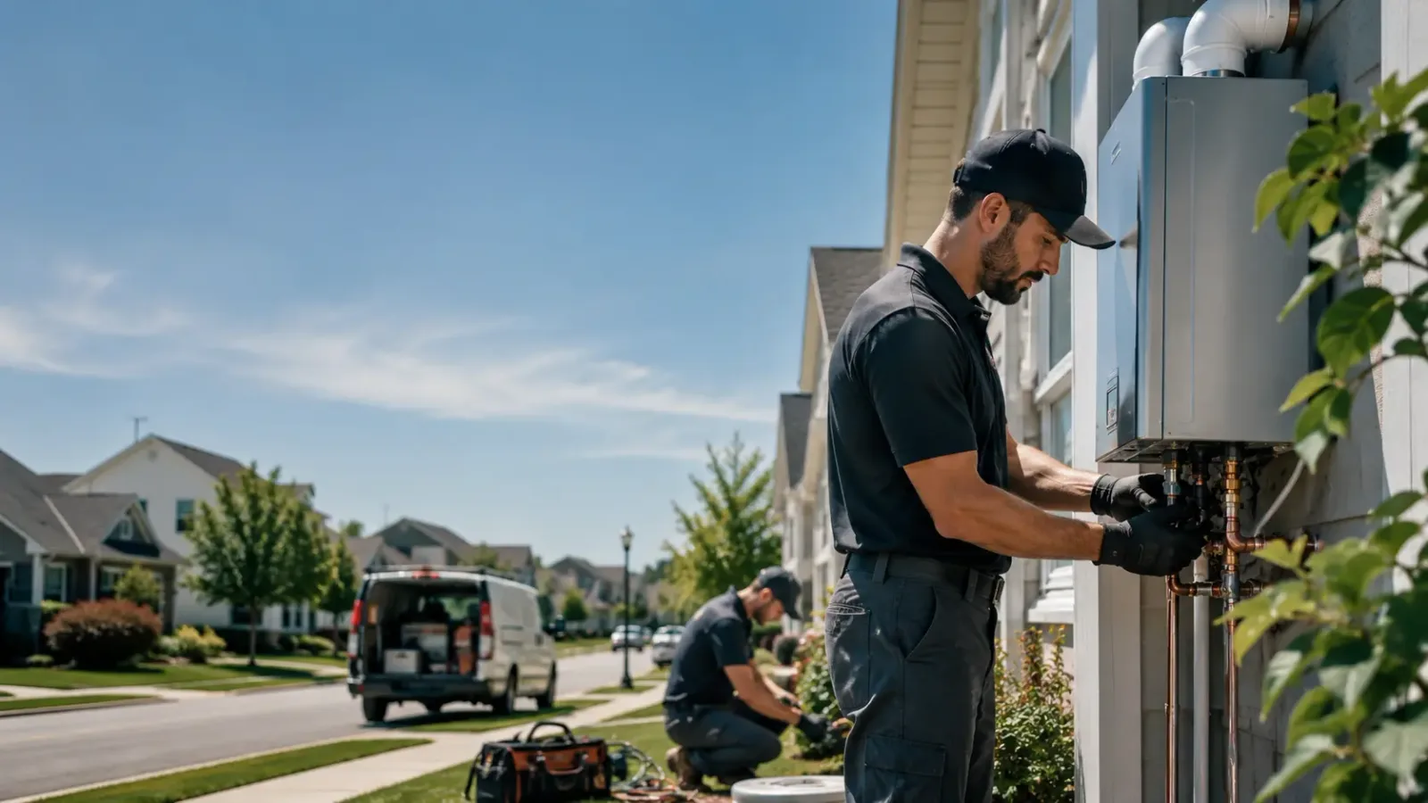 Tankless Water Heater Installation in Dickinson, ND
